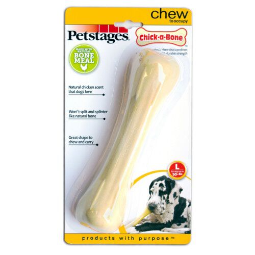 Petstages Chick-a-Bone hueso mordedor para perros Imagem n&uacute;mero 1