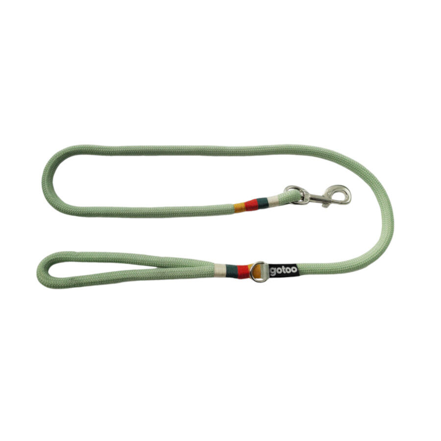 Gotoo Trela de corda verde para c&atilde;es, , large Imagem n&uacute;mero 1