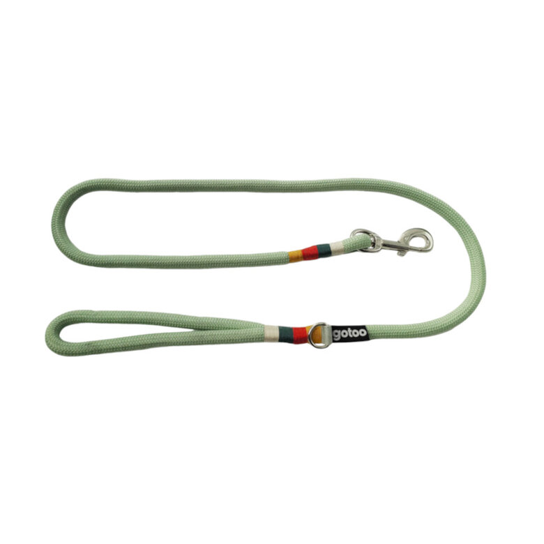 Gotoo Trela de corda verde para cães,  Imagem número 1 Gotoo Trela de corda verde para cães, , large Imagem número 1