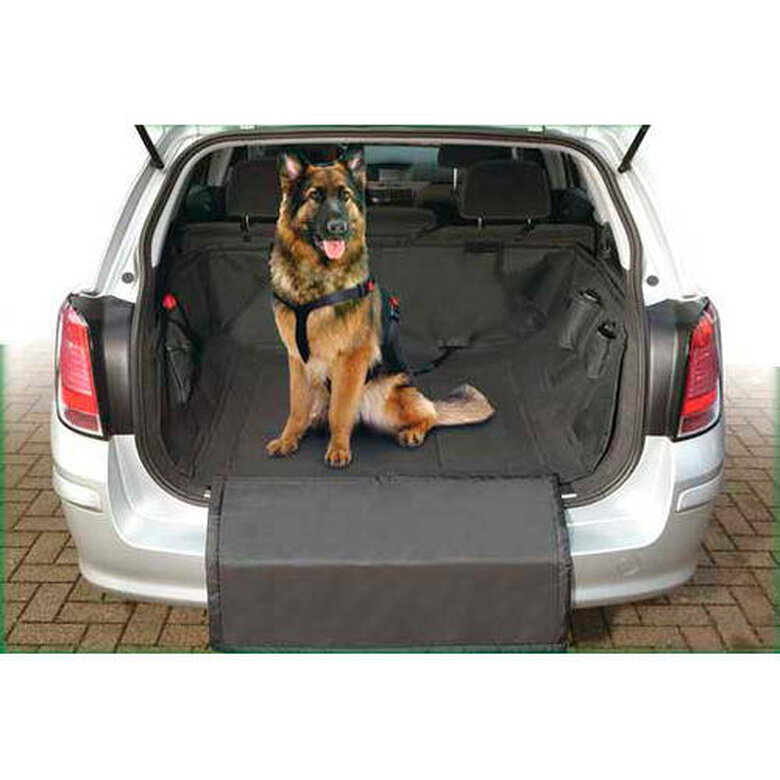 Flamingo protector para maletero del coche perro image number null