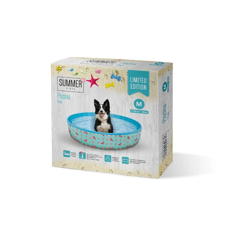 Summer Vibes Dog Pool Funny Piscina para c&atilde;es, , large Imagem n&uacute;mero 3