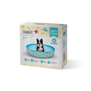 Summer Vibes Dog Pool Funny Piscina para cães