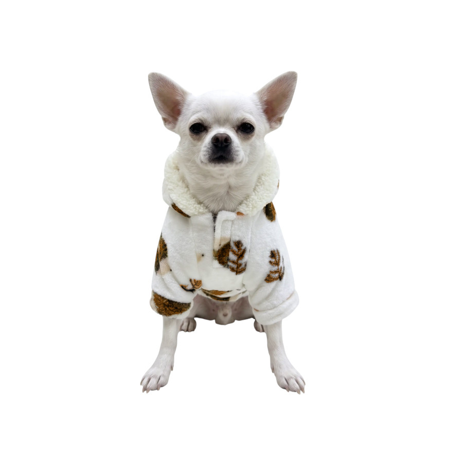 Gotoo Camisola Polar com Padr&atilde;o de Ouri&ccedil;os para c&atilde;es, , large Imagem n&uacute;mero 7