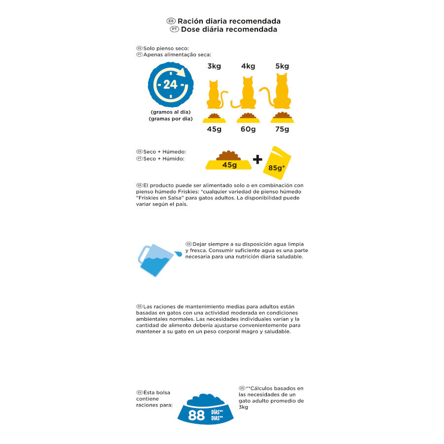 4 kg Purina Friskies Ra&ccedil;&atilde;o para Gato Adulto com Salm&atilde;o e Legumes, , large Imagem n&uacute;mero 5