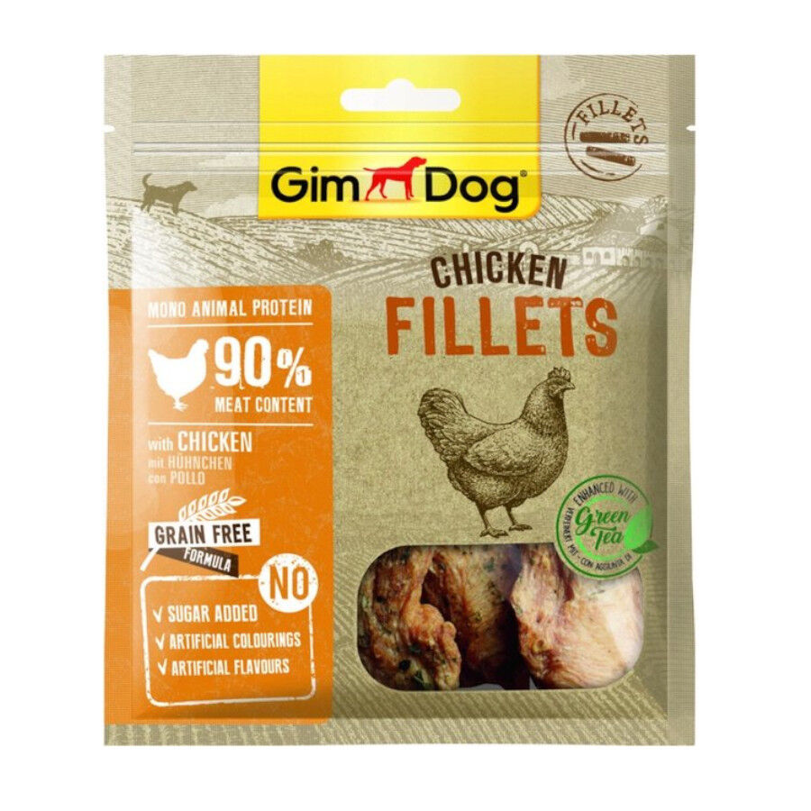 GimDog fillets de pollo snack para perros Imagem n&uacute;mero 1