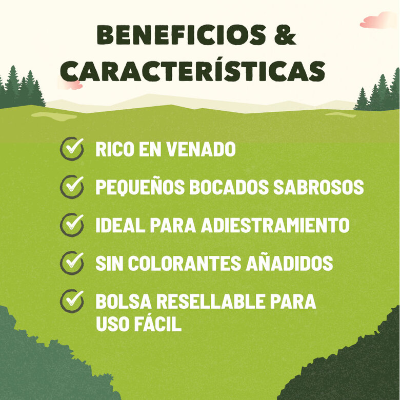 115 g Adventuros Training Snacks de Veado para cães,  Imagem número 3 115 g Adventuros Training Snacks de Veado para cães, , large Imagem número 3