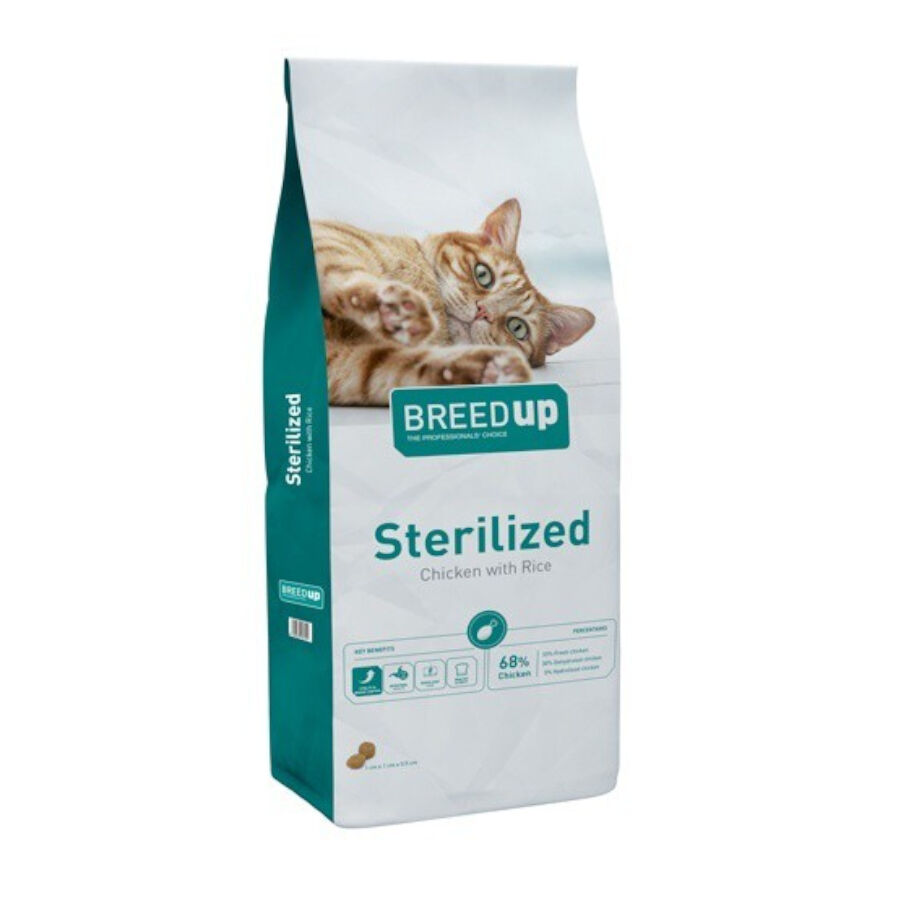 2.5 kg &nbsp;Breed Up Sterilised Frango ra&ccedil;&atilde;o para gatos , , large Imagem n&uacute;mero 1