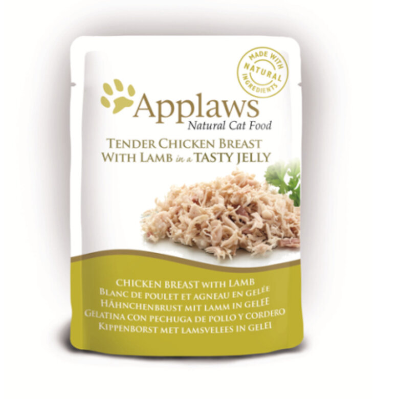 70 g Applaws frango e cordeiro sachê para gatos,  Imagem número 3 70 g Applaws frango e cordeiro sachê para gatos, , large Imagem número 3