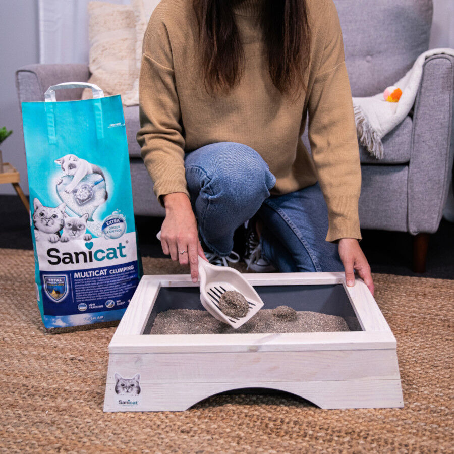 12 L Sanicat Multicat Cumpling Areia Fresh Air para gatos, , large Imagem n&uacute;mero 4