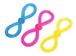 Flamingo lacito mordedor juguete para perros Imagem n&uacute;mero 1