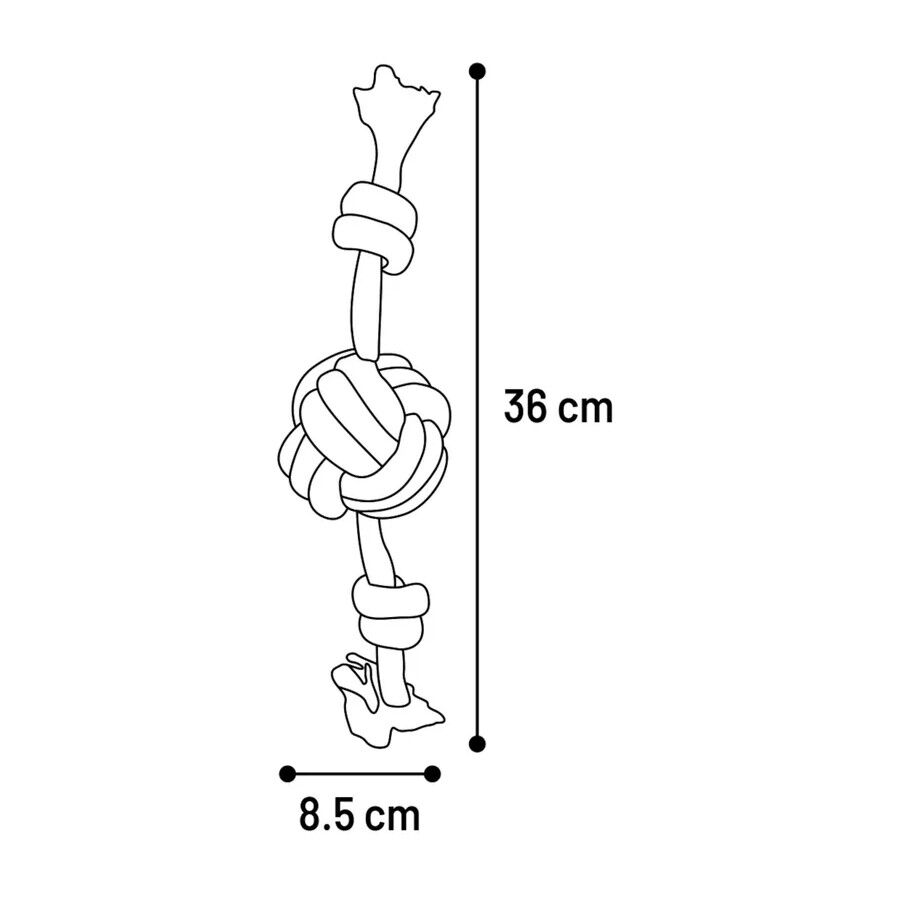 Flamingo Mordedor Verde para c&atilde;es, , large Imagem n&uacute;mero 2