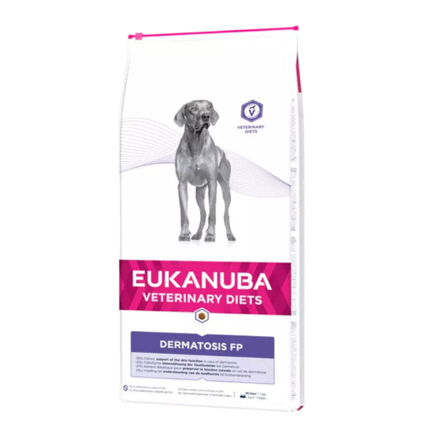 5 kg Eukanuba Veterinary Diets Dermatosis FP ra&ccedil;&atilde;o para c&atilde;es, , large Imagem n&uacute;mero 1