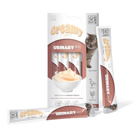 M-Pets Creamy Snack Urin&aacute;rio de Pato e Frango para gatos