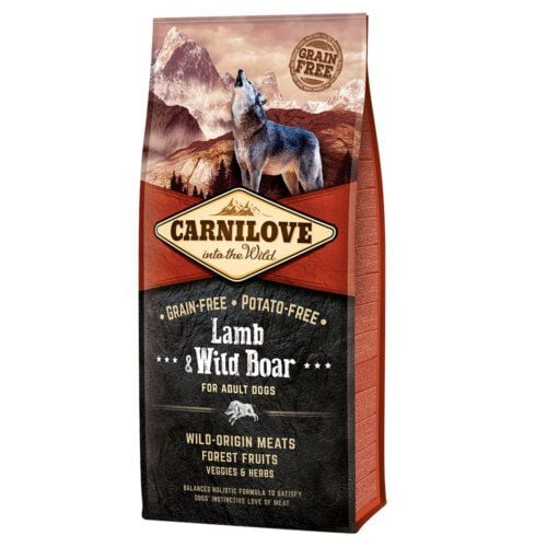Carnilove Lamb-Wild Boar pienso perro sin cereales Imagem n&uacute;mero 1