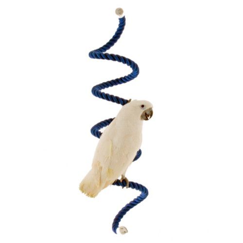 Sunparrots percha de algod&oacute;n para loros Imagem n&uacute;mero 1