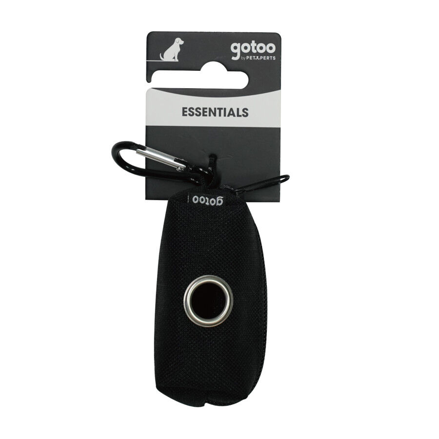 Gotoo porta-sacos preto para c&atilde;es, , large Imagem n&uacute;mero 4