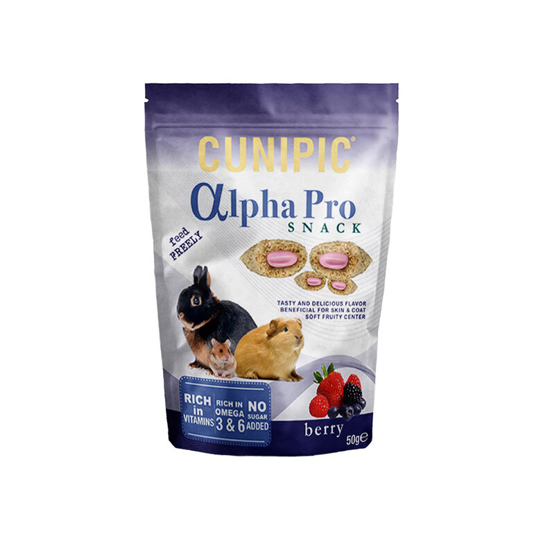 Cunipic Alpha Pro Aperitivos para coelhos e roedores,  Imagem número 1 Cunipic Alpha Pro Aperitivos para coelhos e roedores, , large Imagem número 1