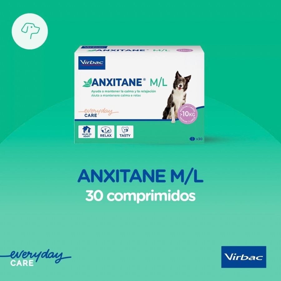 M/L Virbac Anxitane Relaxantes em comprimidos para c&atilde;es e gatos, , large Imagem n&uacute;mero 3