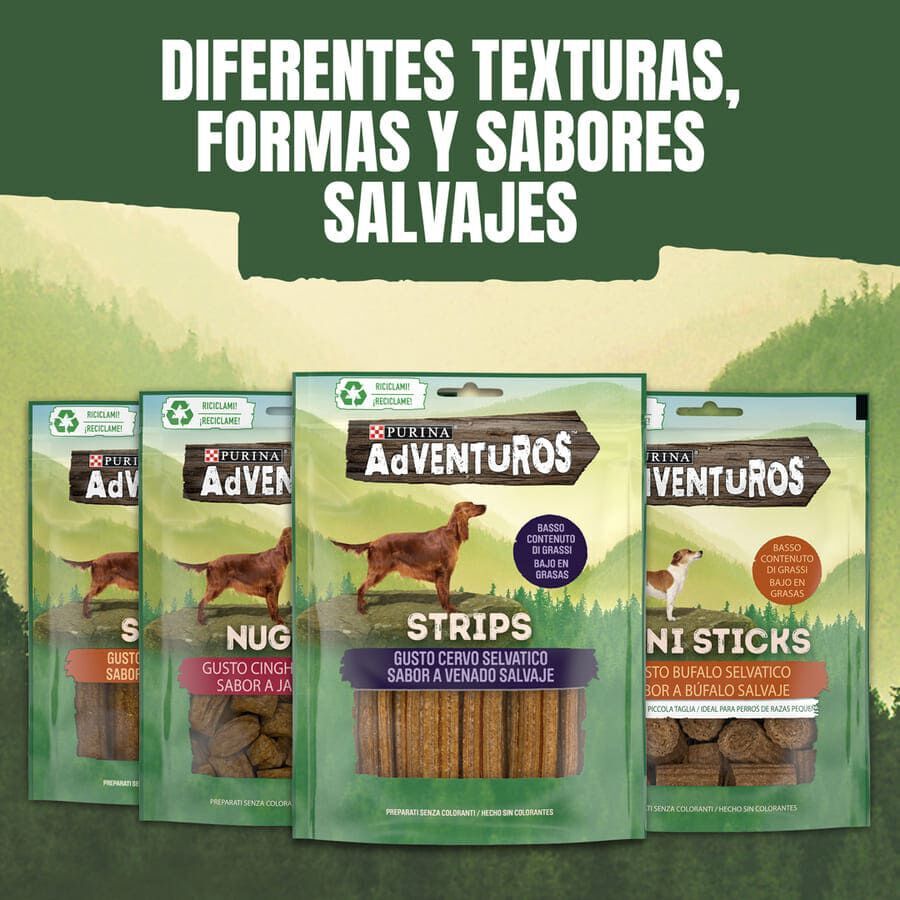90 g Adventuros Barras carne de veado para c&atilde;es, , large Imagem n&uacute;mero 2