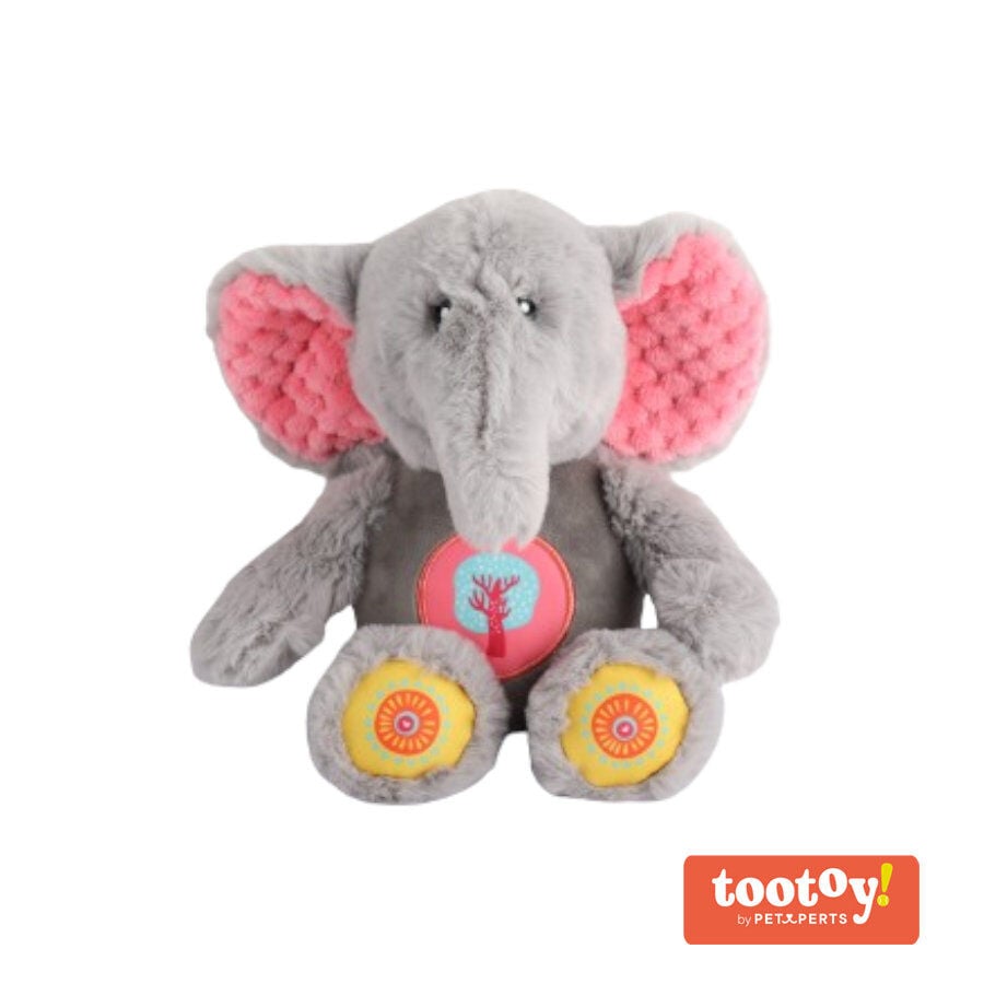 Tootoy! Comfort Cute Elephant Cuddler peluche para c&atilde;es, , large Imagem n&uacute;mero 1