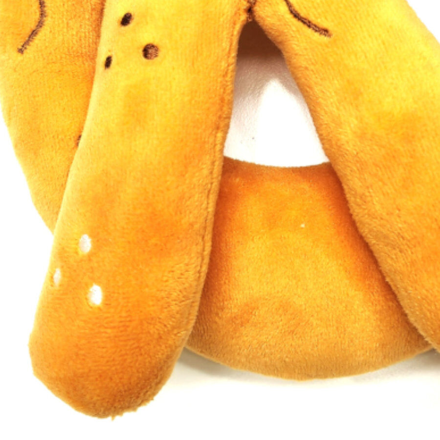 Tootoy! Comfort Baked Pretzel Cuddler peluche com som para c&atilde;es, , large Imagem n&uacute;mero 3