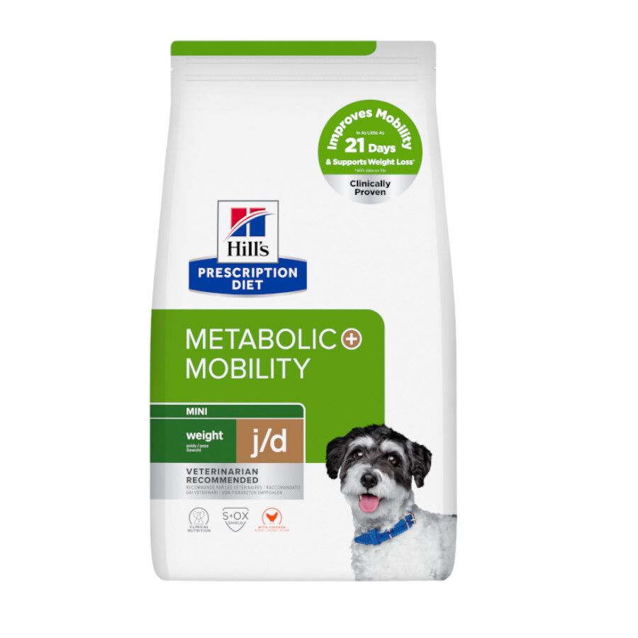 6 kg Hill's Prescription Diet j/d Metabolic + Mobility mini Adult ra&ccedil;&atilde;o para c&atilde;es, , large Imagem n&uacute;mero 1