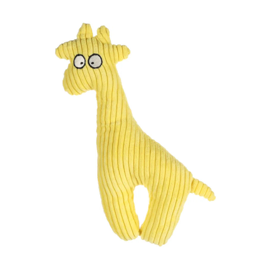 Flamingo Pebbles Girafa de Peluche Amarela para c&atilde;es, , large Imagem n&uacute;mero 1