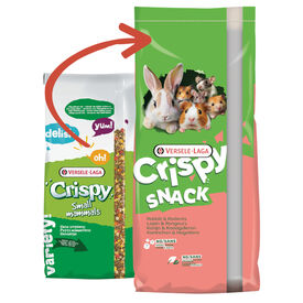 Versele-Laga Crispy Snacks de Fibra para roedores