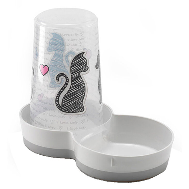 dispensador_pienso_gatos_flamingo_cats_in_love_FLA33292_M Imagem número 1 Flamingo Cats in Love dispensador de pienso gatos Imagem número 1