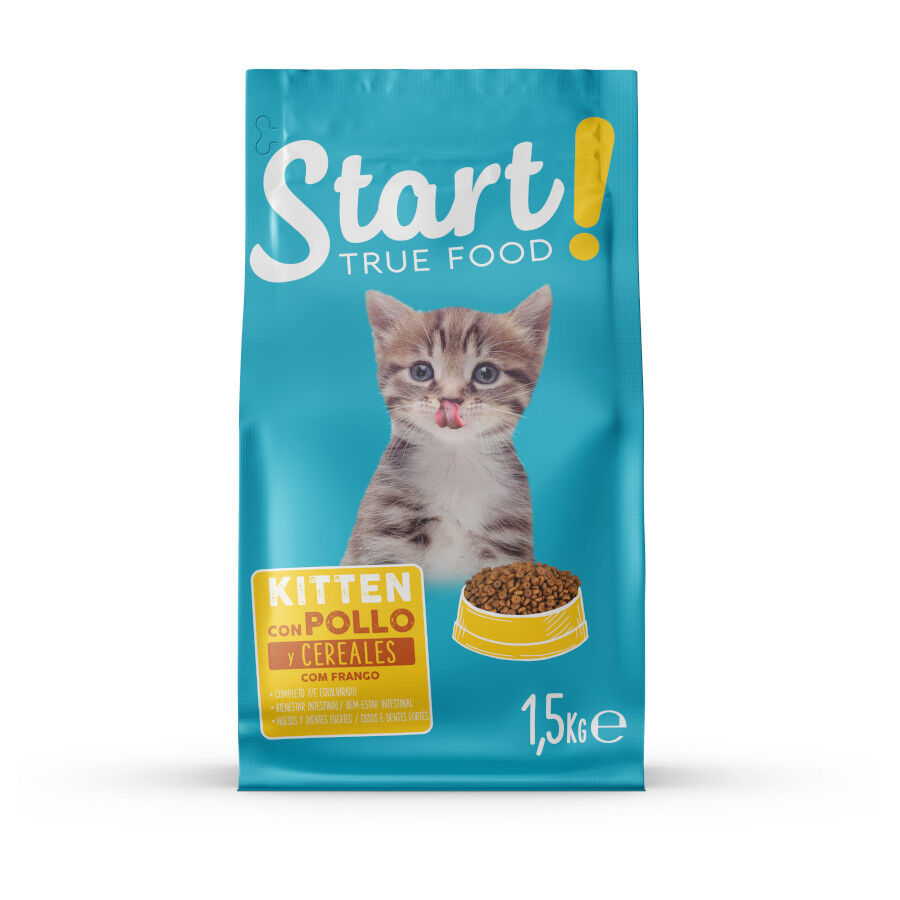 1.5 kg Start Kitten Frango e Cereais ra&ccedil;&atilde;o para gatos, , large Imagem n&uacute;mero 1