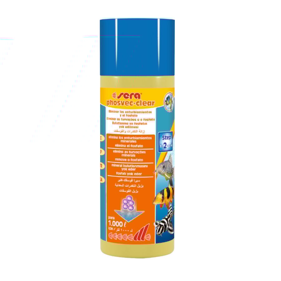 Sera Phosovec Clear acondicionador para acuario Imagem n&uacute;mero 1