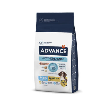 Advance Active Defense Puppy Sensitive Care Salmão ração para cães