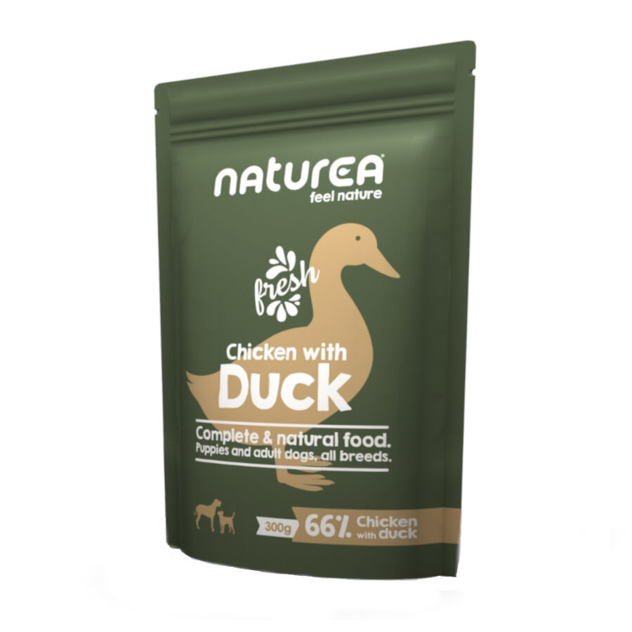 300 g Naturea Frango e Pato saqueta para c&atilde;es, , large Imagem n&uacute;mero 1