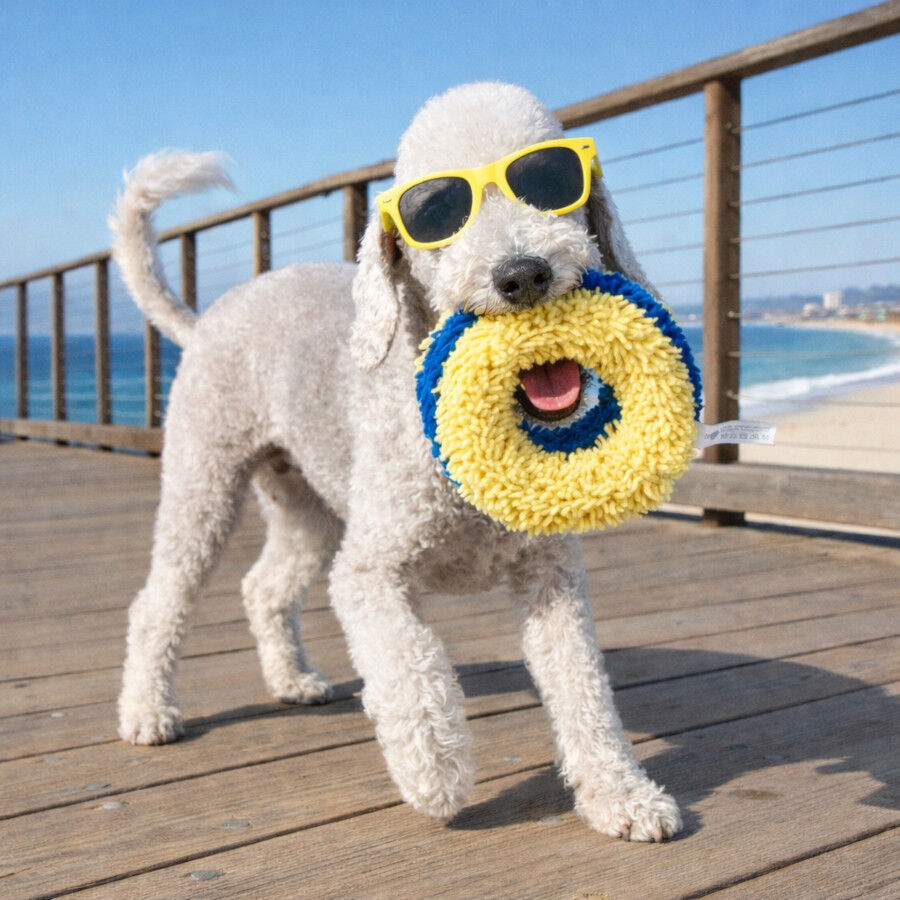 Summer Vibes Plush Oval Brinquedo para c&atilde;es, , large Imagem n&uacute;mero 1
