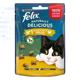 Félix Snacks Naturally Delicious de Frango para Gatos