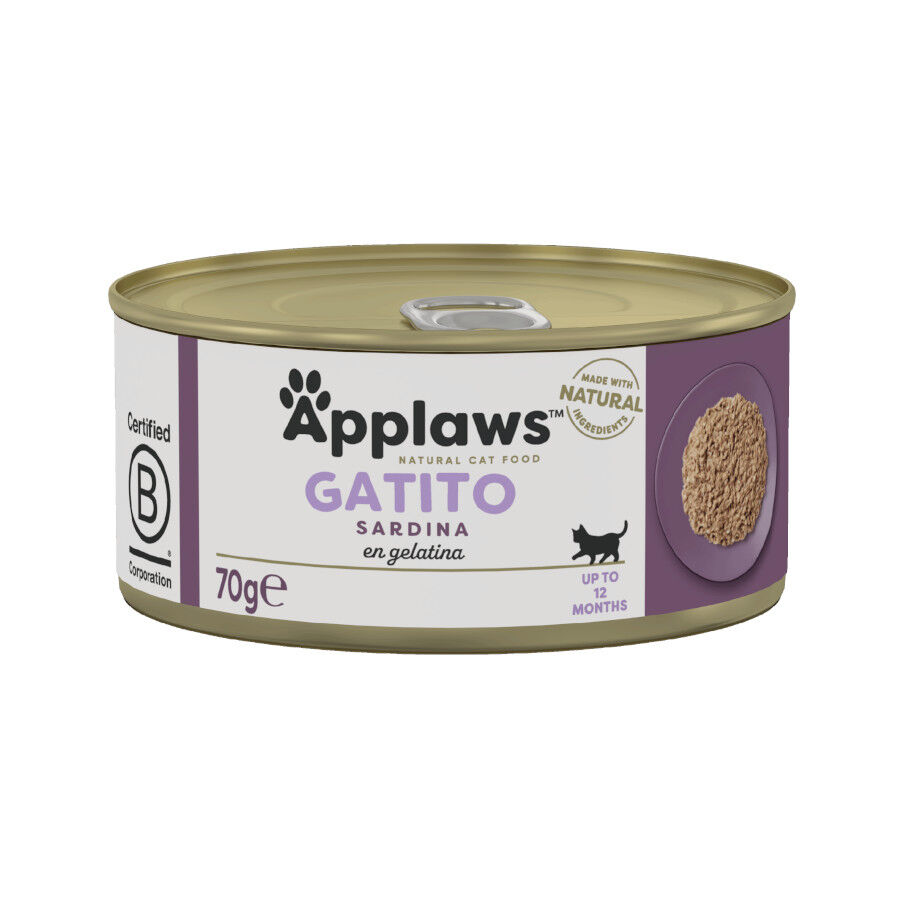 Applaws kitten sardine top