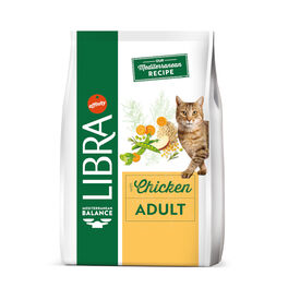 Libra Adult Frango ração para gatos