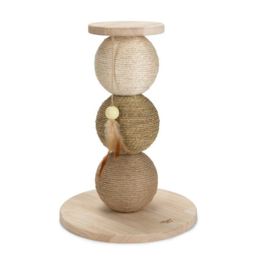 Designed by Lotte Elio Posto Arranhador de Madeira para gatos, , large Imagem n&uacute;mero 1