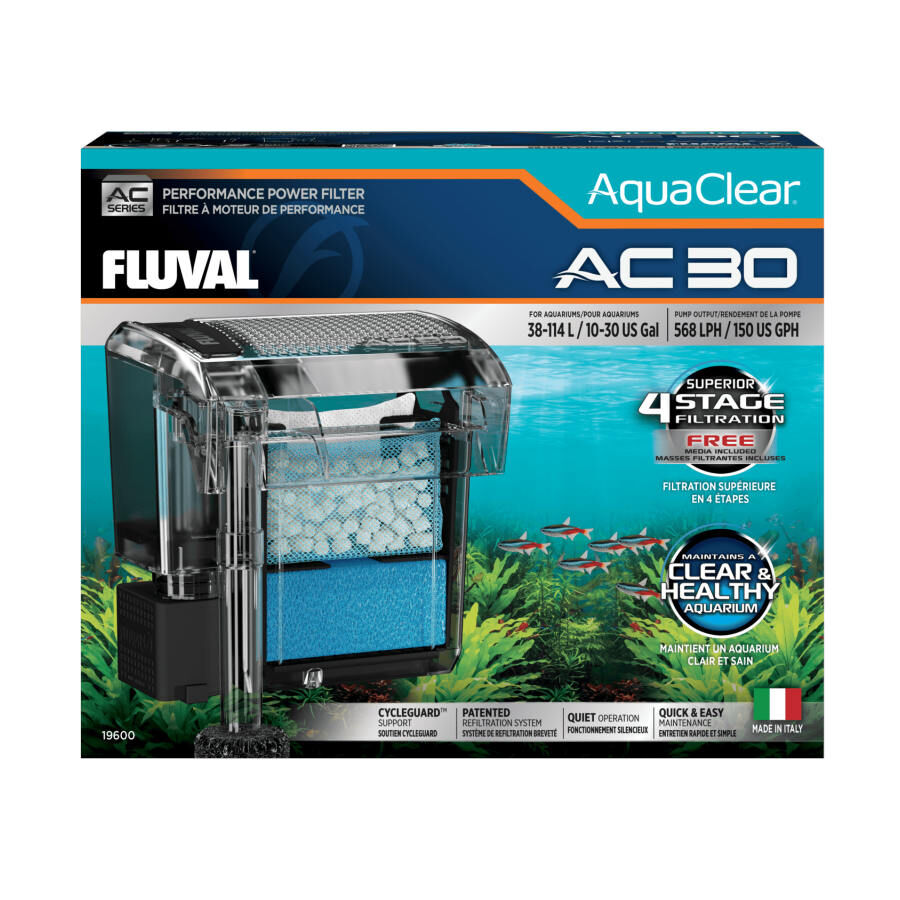 Fluval AquaClear AC Filtro Mochila para aqu&aacute;rios, , large Imagem n&uacute;mero 1