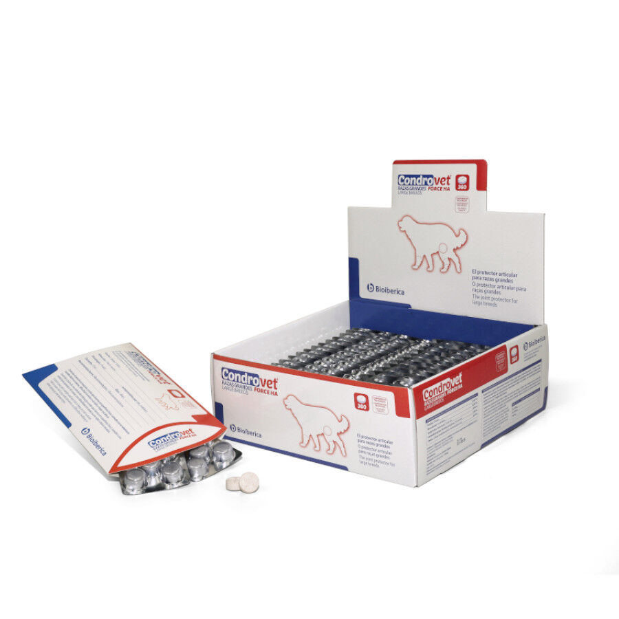 360 comprimidos Bioiberica Condrovet Force Ha Condroprotetor para c&atilde;es de ra&ccedil;as grandes, , large Imagem n&uacute;mero 3
