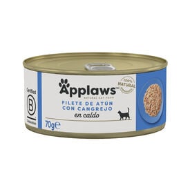 Applaws Atum e Caranguejo Lata para gatos