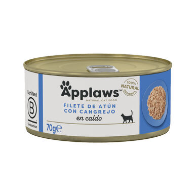 Applaws Atum e Caranguejo Lata para gatos