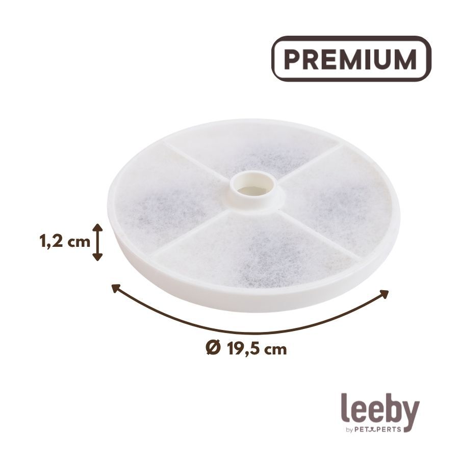 Leeby Recarga de filtro para bebedouro de gatos, , large Imagem n&uacute;mero 3