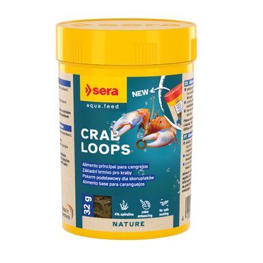 Sera Crabs Nature comida de caranguejo