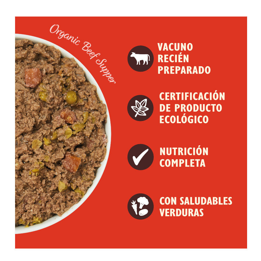 150 g Lily's Kitchen Organic Terneira Terrina para c&atilde;es - Pack, , large Imagem n&uacute;mero 2