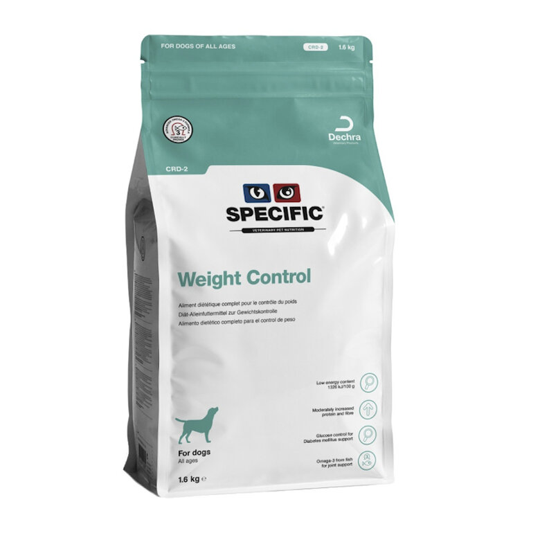 1.6 kg Specific CRD-2 Weight Control ração para cães,  Imagem número 1 1.6 kg Specific CRD-2 Weight Control ração para cães, , large Imagem número 1