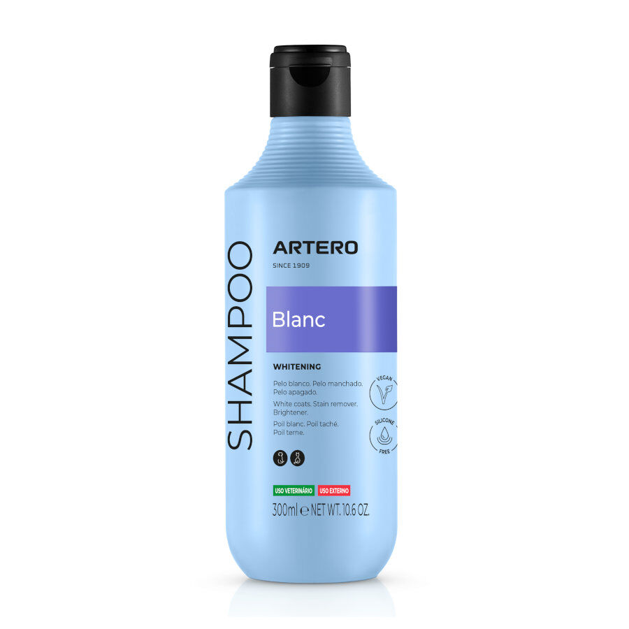Artero Blanc champ&ocirc; para c&atilde;es e gatos de pelo branco, , large Imagem n&uacute;mero 1