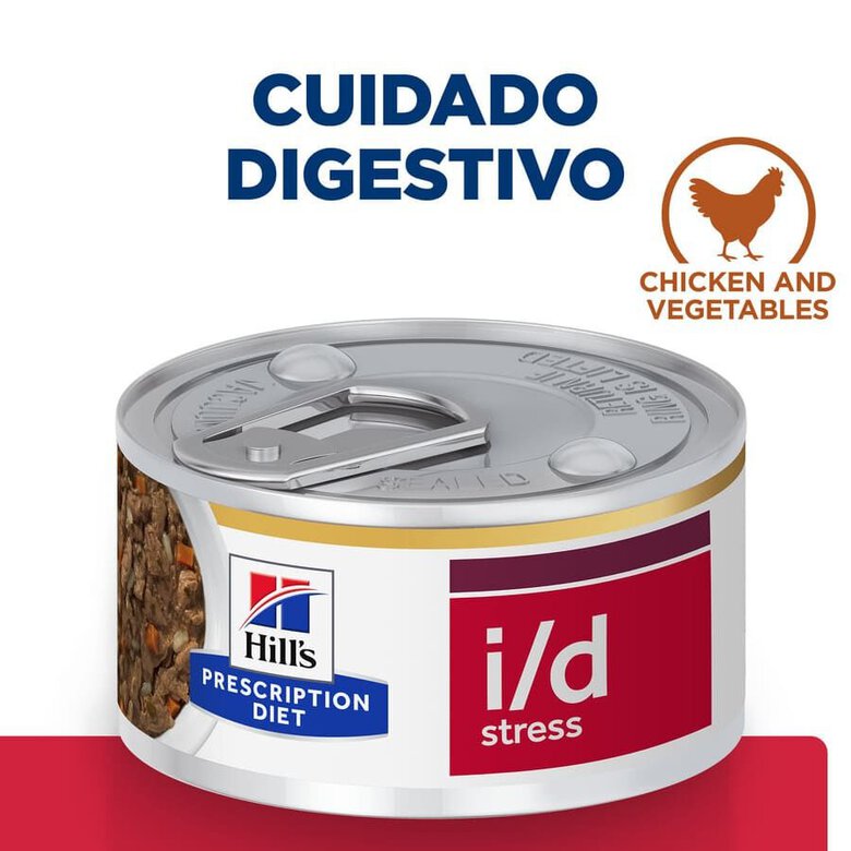 156 g Hill's Prescription Diet Digestive Care Guisado de Frango e Legumes lata para cães,  Imagem número 2 156 g Hill's Prescription Diet Digestive Care Guisado de Frango e Legumes lata para cães, , large Imagem número 2