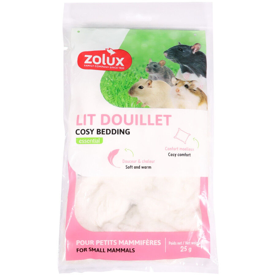Leito Zolux branco para hamster 25 g, , large Imagem n&uacute;mero 1