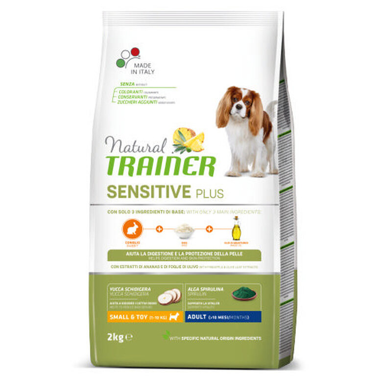 pienso_perro_natural_trainer_sensitive_plus_mini_conejo_TRA5602040200_M Imagem número 1 Natural Trainer Sensitive Plus pienso para perros Imagem número 1